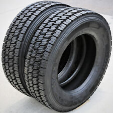 2 Tires Green Max Gdr202 22570r19.5 Load G 14 Ply Drive Commercial