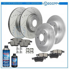Ceramic Brake Pads And Rotors Front Rear Kit For Ford Mustang Gt 1999-2003