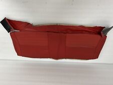 1971 - 1973 Mustang Mach 1 Fold Down Rear Seat Back Comfort Weave Vermillion Red