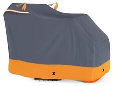 Snow Blower Cover Heavy Duty 600d Oxford Fabric With Drawstring Grayorange