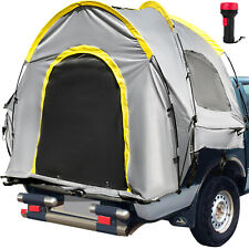 Vevor Truck Tent 8 Bed Waterproof Fit For Full Size Pickup Trucks 2 Person Gray