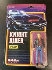Knight Rider - Michael Knight 3 34 Reaction Figure By Super 7