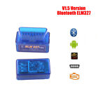 Elm327 Bluetooth Obd2 Interface Diagnostic Tool Code Reader V1.5 For Android