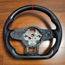 Carbon Fiber Steering Wheel - Volkswagen Gti Golf Sportwagen Alltrack