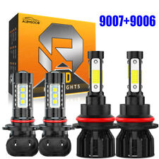 For Dodge Ram 1500 2500 3500 2003-2005 - 4x 8000k Led Headlight Fog Light Bulbs
