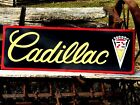 Hand Painted Cadillac Service Station Advertising Dealership Car Lot Sign Art