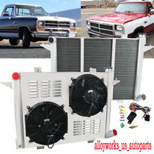 For 89-93 90 Dodge Dw 250 350 Truck 5.9l Diesel 3 Row Radiatorshroud Fan Relay