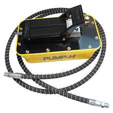 2.3l Girder Correction Pneumatic Hydraulic Foot Pump Air-driven Pump With3m Pipe