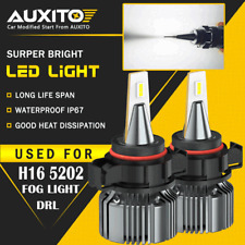 Auxito Super Bright Psx24w 2504 Led Fog Driving Light Bulb Lamp 6000k White Eoa