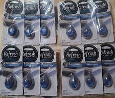 24 Pack Refresh Your Car Air Freshener Fresh Linen Scent Wvent Clip Low Price