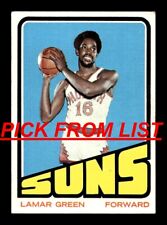 1972-73 Topps Basketball 2-257 Vg-ex Pick From List All Pictured