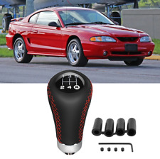 5 Speed Manual Gear Stick Shift Knobs Shifter Lever Head For Ford Mustang Cobra