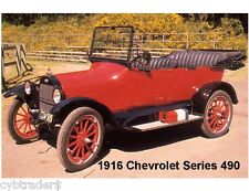 1916 Chevrolet Series 490  Refrigerator Tool Box Magnet