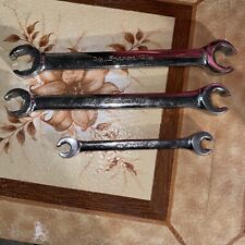 Snap-on Rxfs Double End Flare Nut Line Wrench Set Of 3