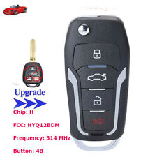For Toyota Corolla 2014-2019 Upgraded Flip H Chip Remote Car Key Fob Hyq12bdm