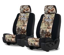 Canvas Desert Shadow Camo Seat Covers For A Pair Of Low Back Bucket Seats