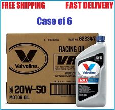 Valvoline Vr1 Racing Sae 20w-50 High Performance High Zinc Motor Oil 1 Qtcase 6