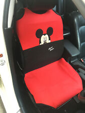 Mickey Mouse Car Truck Van Suv Accessory 1 Piece Car Seat Cover Redblack 101