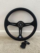 350mm Deep Dish Steering Wheel - Fit 6 Hole Hub Like Nardi Nrg Grip