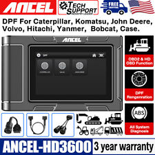 Ancel Hd3600 Construction Machinery Heavy Duty Truck Scanner Obd All System Scan