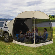 Eighteentek Pop Up Truck Tents Car Tent For Camping Screened Gazebo Mesh Tent