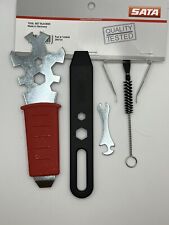 Sata Mini Jet 1 2 3 4 3000 Expanded Tool Kit Both Spanner Wrenches