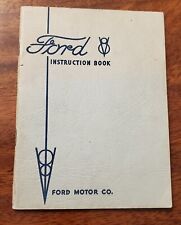 1935 Ford V8 Owners Manual Instruction Book Nice Original L935 Not A Reprint