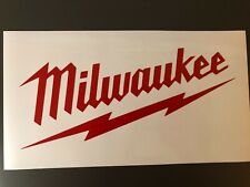 Milwaukee Tools Logo Vinyl Decal Sticker 6 8 12 18 Or 23 M12 M18 Big