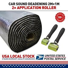 80x40 Sound Deadener Heat Shield For Car Firewall Hood Floor Insulation Mat