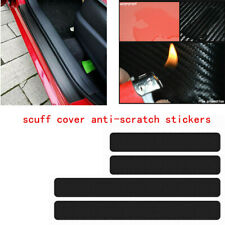 Door Sill Scuff Plate Cover Anti Scratch Decal Sticker Protector Car Accessories
