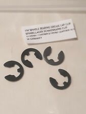 4 Vw Bug Beetle Bus Speedometer Cable E Clip Grease Cap Clips N124342 Volkswagen