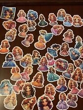 10 Random Cartoon Princess Stickers