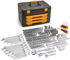 Gearwrench 243 Pc. 12 Pt. Mechanics Tool Set In 3 Drawer Storage Box - 80972
