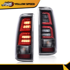 Fit For Chevy Silveradogmc Sierra 1999-2002 Led Tube Tail Lights Brake Lamps