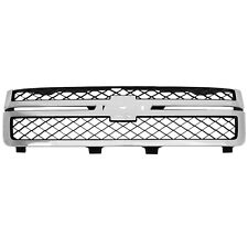 New Front Grille For 2011-2014 Chevrolet Silverado 2500 Hd 3500 Hd Ships Today