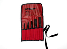Snap-on Tools New Ppc50ak 5 Piece Flat Chisel Set W Kit Bag Usa