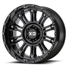 20 Inch Black Wheels Rims Xd Series Hoss For Jeep Wrangler Jk Jl Gladiator 20x9