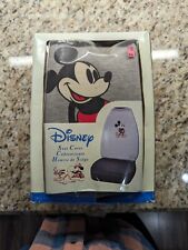 Vintage Mickey Mouse Car Seat Cover Disney Bucket Seat Gray