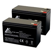 2 Pack 12v 9ah Sealed Lead Acid Battery For Electric Scooter And Toy Car