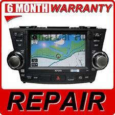 Repair Your 2008 - 2013 Toyota Highlander Oem Navigation Gps Screen Repair Only