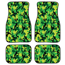 Creative Camouflage Four Piece Set Of Forest Car Floor Mats For Universal Use
