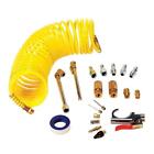 Primefit Recoil Air Hose Kit 4-nozzle For Any Air Compressor System 20-piece