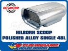 Cal Custom Polished Aluminium Hilborn Scoop To Suit Single Carb
