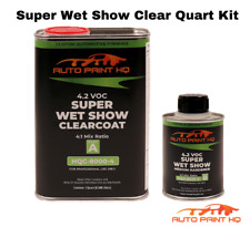 Super Wet Show Clear Coat Quart Act 41 Mix Ratio Clearcoat Kit