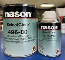Nason Selectclear Quart Kit 496-00 Activator 483-79 Urethane Spot Clear