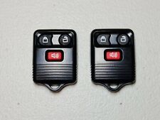 Pair Of 2 Oem Ford F87b-15k601 Ab Aa Factory Oem Key Fob Keyless Entry Remote