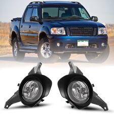 For 2001-2005 Ford Explorer Sport Trac Fog Lights Driving Clear Bumper Lamps