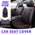 Full Set Car Seat Covers Leather For 2007-2021 Chevy Silverado Gmc Sierra 1500