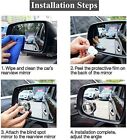 2 Pcs Rear Side View Blind Spot 2 Mirror Universal Car Auto Wide Angle Convex