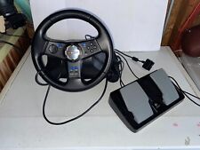 Nascar Logitech Racing Wheel Pedals For Playstation 2 Ps2